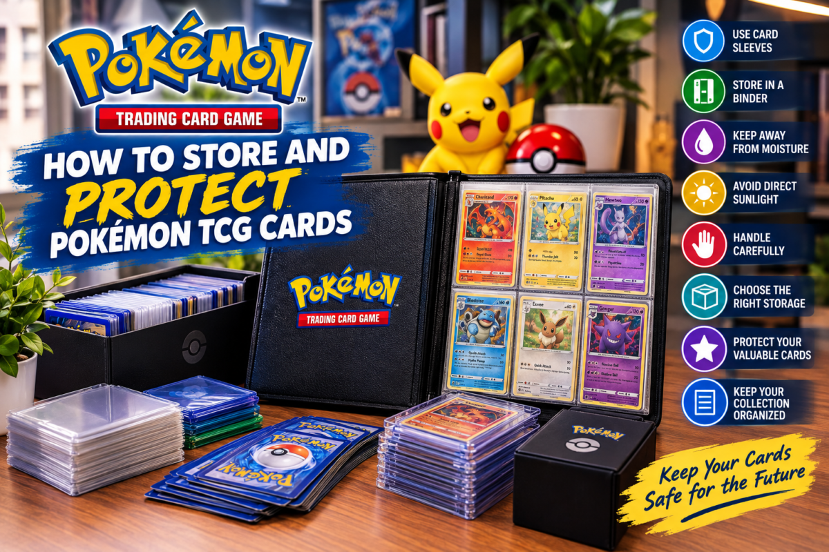 How to Store and Protect Pokémon TCG Cards