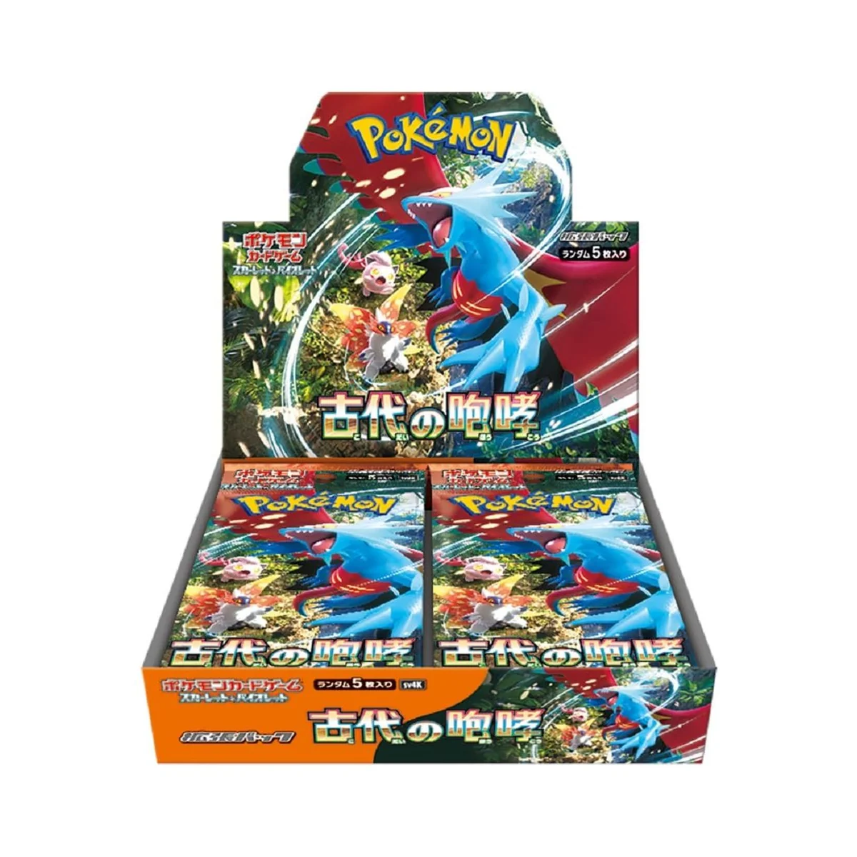 Ancient Roar SV4K Booster Box - Japanese Pokémon TCG Ancient Roar SV4K Booster Box - Japanese Pokémon TCG