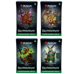 Bloomburrow Commander Deck Display
