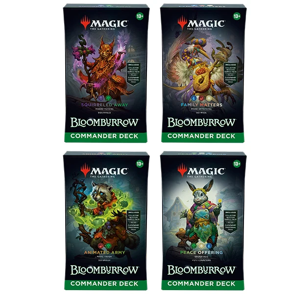 Bloomburrow Commander Deck Display Bloomburrow Commander Deck Display