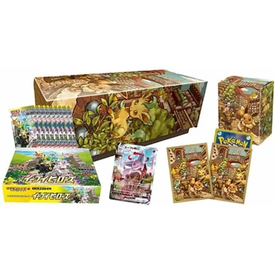 Eevee Heroes Special Gym Box S6a - Japanese Pokemon TCG Eevee Heroes Special Gym Box S6a - Japanese Pokemon TCG