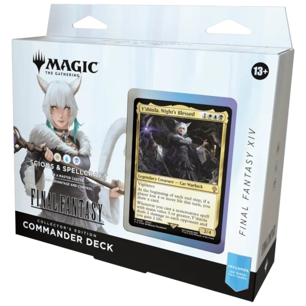 Final Fantasy - Scions & Spellcraft (White/Blue/Black) Collector Commander Deck Final Fantasy - Scions & Spellcraft (White/Blue/Black) Collector Commander Deck