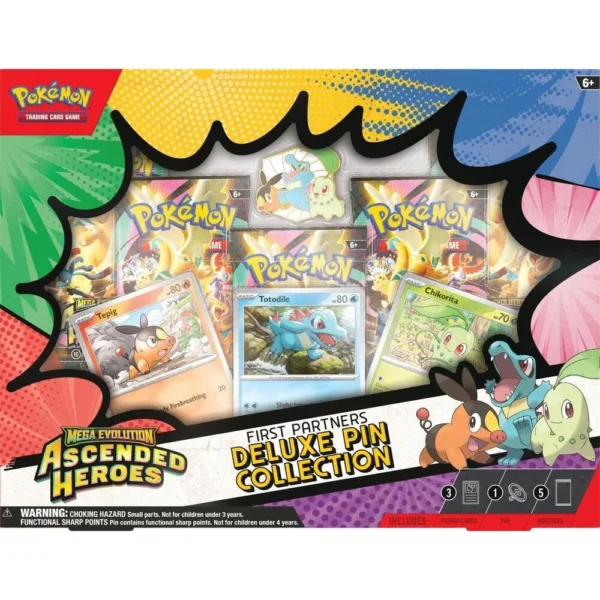 POKÉMON TCG Mega Evolution- Ascended Heroes Deluxe Pin Collection POKÉMON TCG Mega Evolution- Ascended Heroes Deluxe Pin Collection