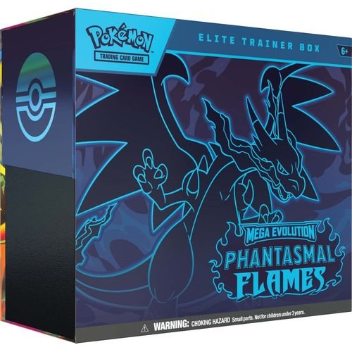 Pokemon TCG: Mega Evolution ME02 - Phantasmal Flames Elite Trainer Box (ETB) Pokemon TCG: Mega Evolution ME02 - Phantasmal Flames Elite Trainer Box (ETB)