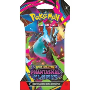 POKÉMON TCG Mega Evolution: Phantasmal Flames ME02 Sleeved Booster Pack