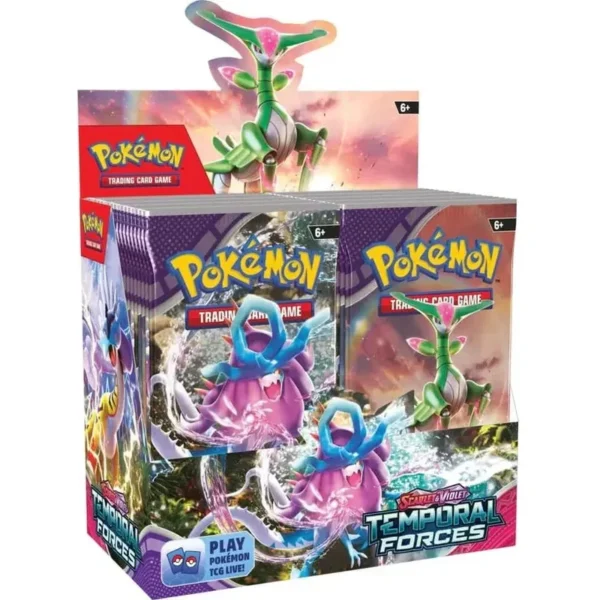 POKÉMON TCG Scarlet & Violet 5: Temporal Forces Booster Box POKÉMON TCG Scarlet & Violet 5: Temporal Forces Booster Box