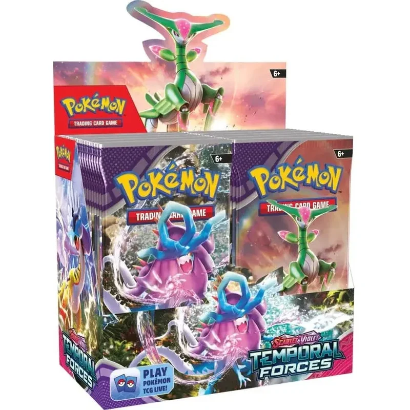 POKÉMON TCG Scarlet & Violet 5: Temporal Forces Booster Box POKÉMON TCG Scarlet & Violet 5: Temporal Forces Booster Box