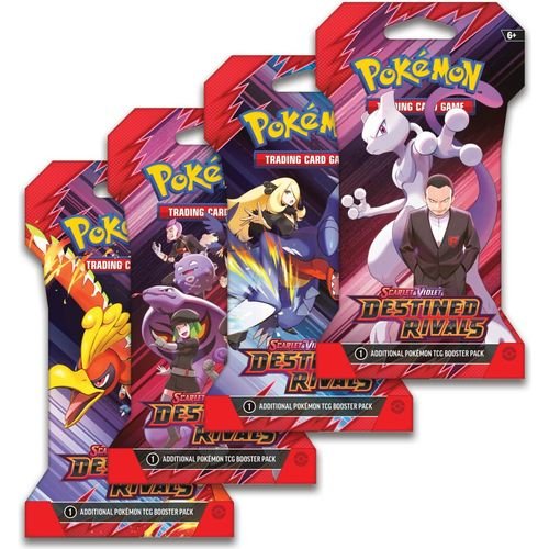 POKÉMON TCG Scarlet & Violet: Destined Rivals Sleeved Booster Pack POKÉMON TCG Scarlet & Violet: Destined Rivals Sleeved Booster Pack