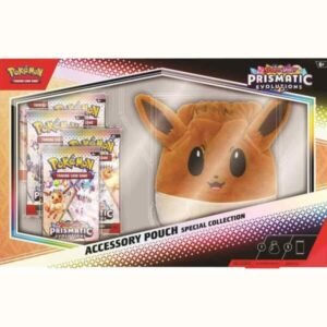 POKÉMON TCG Scarlet & Violet Prismatic Evolutions Accessory Pouch Special Collection