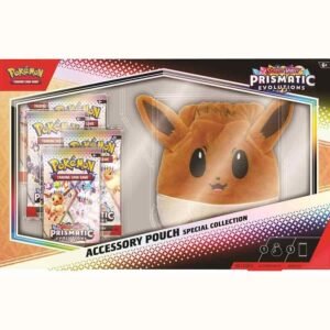 POKÉMON TCG Scarlet & Violet Prismatic Evolutions Accessory Pouch Special Collection