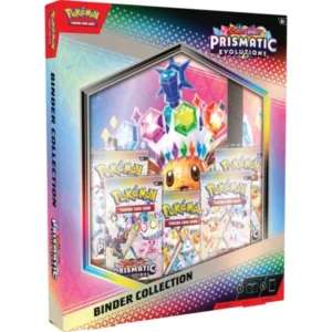 POKÉMON TCG Scarlet & Violet Prismatic Evolutions Binder Collection Box