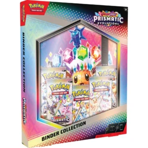 POKÉMON TCG Scarlet & Violet Prismatic Evolutions Binder Collection Box