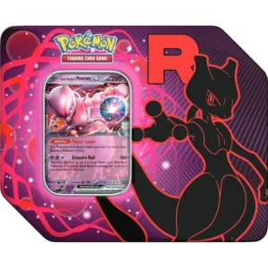 POKÉMON TCG Scarlet & Violet - Team Rocket Tin [Mewtwo]