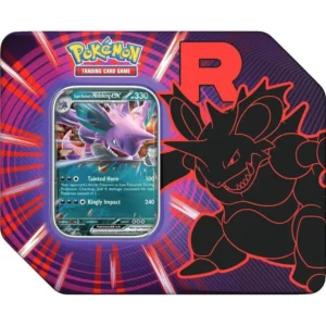 POKÉMON TCG Scarlet & Violet - Team Rocket Tin [Nidoking]