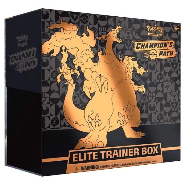 POKÉMON TCG Sword and Shield - Champions Path Elite Trainer Box (ETB) POKÉMON TCG Sword and Shield - Champions Path Elite Trainer Box (ETB)