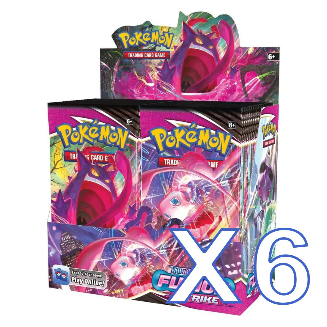 POKÉMON TCG Sword and Shield - Fusion Strike Booster Box X6 (Case) POKÉMON TCG Sword and Shield - Fusion Strike Booster Box X6 (Case)